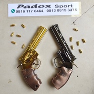 padok pistol mainan revolver full metal replika miniatur die cast toys