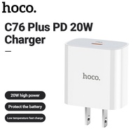 Sạc Nhanh HOCO C76 Plus USB C Sang Lightning Chính Hãng 20W Cho IP 13 Pro Max Sạc PD Cho 12 Pro Max