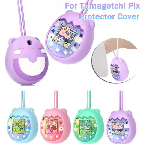 Silicone Comprehensive Protection Case Cartoon Animal Shaped Electronic Pet Machine Cover Case Scrat