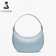 FOXER Handbag Women Sling Bag Crossbody Bag PU Leather Bag Adjustable Shoulder Straps