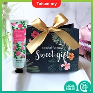 Taison HANDCREAM + RIBBON BOX Door gift Premium Doorgift Exclusive Wedding Kahwin Tunang Goodies Per