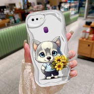 Casing HP OPPO F9 F9 Pro Realme 2 Pro Realme U1 Case Cesing Flower And Animal Pattern New Silicone Protection Case Casing HP Two People Softcase