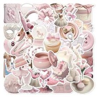 50pcs Ballet-Theme Stickers, Waterproof Graffiti Stickers For Phone Case, Diary, Notebook, Water Bot