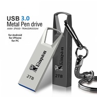 Kingston USB 3.0 2TB Flash Drive 1TB Pendrive High Speed Flash Disk Portable Metal