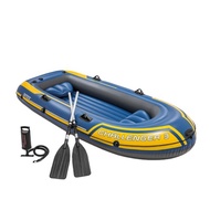 2-3 person Challenger 3 Inflatable Boat With Oars Water Sports Outdoor Sports