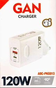 (包順豐)  全新2端口 GaN 氮化鎵充電器 三腳 2 Port GaN Charger UK HK USB-A/C