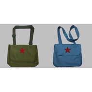 Little Red Army Performance Costume Shoulder Bag Children's Eight-Road Army Clothes Liberation Femal