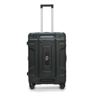 HQ LUGGAGE กระเป๋าเดินทาง PC 100% ซิปกันเจาะ 4ล้อคู่ ระบบล็อคมาตรฐาน TSA รุ่น 8855