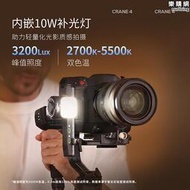 【新品】zhiyun智雲crane 4相機雲臺穩定器微單眼相機反手持拍攝防抖專業三軸平衡器影片攝影支架穩定器雲鶴4