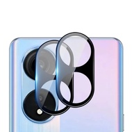 ส่งจากไทย ฟิล์มกระจกนิรภัย ฟิล์มกันรอยเลนส์กล้อง ฟิล์มกันรอยขีดข่วน สีดํา OPPO A38 4G / A18 4G