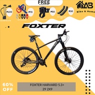 JAB.[High-end]. FOXTER FT-5.3+ HARVARD 27.5 MOUNTAIN BIKE 2x9 ALTUS HYDRAULIC ALLOY, HYDRAULIC BRAKE (SMACH),