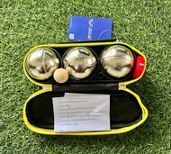 ลูกเปตอง GRAND SPORT รุ่น CANNON GOLD  เหล็กชุบ Hard Chrome ความแข็ง 58 HRC สีทอง น้ำหนัก 680 กรัม ข