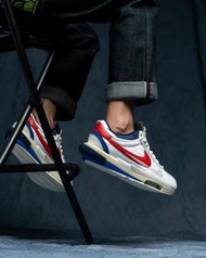 Sacai x Nike Zoom Cortez White and University Red DQ0581-100