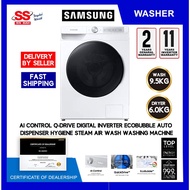 【 DELIVERY BY SELLER 】Samsung 9.5KG / Wash 6KG Dry WD95T634DBH/FQ Front Load Washing Machine Dryer 2 in 1 洗衣机
