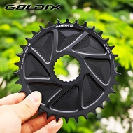 GOLDIX Chainring  Wide Narrow Teeth AERO Chain ring CNC Hollow Cutting Machining for SHIMANO DEORE X