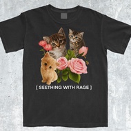 Funny Seething With Rage Cat Meme Shirt Funny Meme Shirt Popular Meme Shirt Viral Meme Shirt Offensi