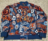 Mlb 底特律 老虎隊 Tigers 棒球外套 夾克 尺寸 2XL~3XL
