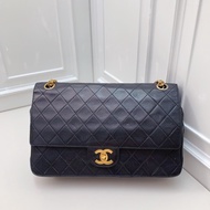 95新 CHANEL 黑金貝嫂鏈條包