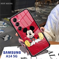 HP Softcase Glass Kaca SAMSUNG A14 [5G] - Case Protectivehp for SAMSUNG A14 [5G] [ A46]