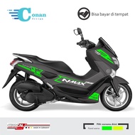 Variasi motor nmax new 2019 Cutting stiker nmax 2019 CN 78 NMAX 155 ABS System Hijau Stabilo
