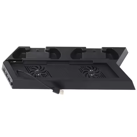 For PS4 Vertical Cooling Station Stand Fast Controller Charger Charging Station Dock Vertical Cooler
