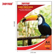 Joyko Glossy Photo Paper A4 180 Gsm GSP-A4-180 Photo Paper - SHESB