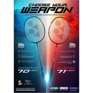 RAKET BADMINTON NANORAY 70 LIGHT / ARCSABER 71 LIGHT