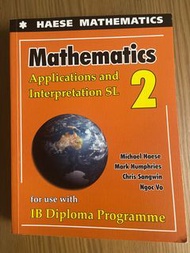 Haese Mathematics Applications and Interpretation SL 2