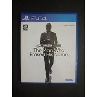 BD PS4 The Man Who Erased His Name Reg 3 cassette ps 4 game games like a dragon gaiden yakuza simila