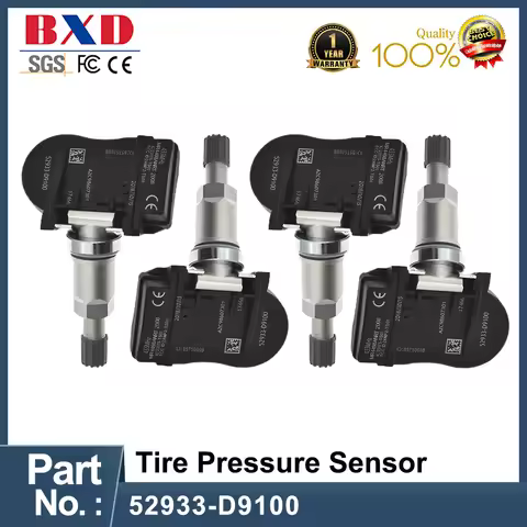 1/4/8PCS 52933D9100 52933-D9100 Tire Pressure Sensor For KIA Sportage K7 KX5 Picanto Hyundai Genesis