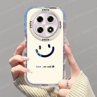 Honor X9C X9B X7C 5G Casing honor x9c smart casing Mirror Smiley Face Mobile Phone Case Shockproof P