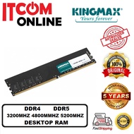 KINGMAX 16GB 32GB 3200MHZ 4800MHZ 5200MHZ DDR4 DDR5 DESKTOP RAM