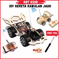 RBT Tahun 6 Kereta Kawalan Jauh - Projek Kereta Matrix - DIY STEM Wooden RC Car - MyKid