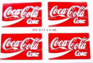 สติ๊กเกอร์ไดคัท Soda Coca Cola Coke Pepsi โค้ก เป๊ปซี่ กันน้ำ กันแดด แต่งรถยนต์ มอเตอร์ไซค์ สเก็ตบอร์ด กระเป๋าเดินทาง อาคารสำนักงาน
