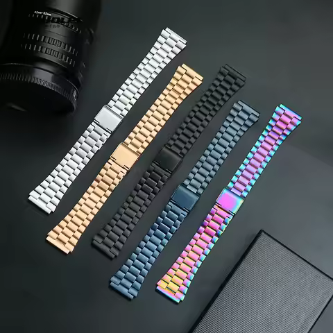 18mm Fine Steel Watchband for CASIO A158 / A159 / A168 /A169 /B650 /AQ230/ 700 Classic Small Square 