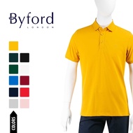 Byford Men'S Stretchable Casual Polo Neck Short Sleeve Slim Fit Tee - 3619001A-2 S-3XL-4XL