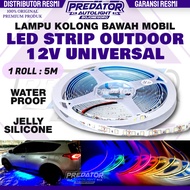LED STRIP OUTDOOR IP44/IP65 UNIVERSAL CAR BODY UNDERLIGHT WATERPROOF 12V 5M