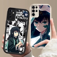 Shockproof Casing for Samsung A55 A54 M15 S25 S24 S21 FE Ultra FF-37 Tokitou Muichirou Demon Slayer
