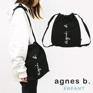 Japan agnes.b Sports Drawstring Drawstring Bag Lightweight Sports Bag Outdoor Badminton Lightweight 