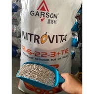 50kg Baja Buah Sawit Garsoni Nitrovita 12-6-22-3+TE