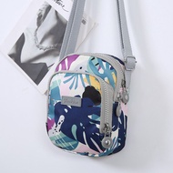 Túi Đeo Chéo Mini Nylon Phong Cách Mới Cho Nữ Túi Đựng Điện Thoại Di Động Túi Đựng Tiền Xu Túi Đeo V