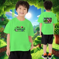 Mycraft Printed Pattern Children's Shirt Game T-Shirt Boys' Summer Fast Delivery Fashion Comfortable