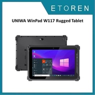 UNIWA WinPad W117 Rugged Tablet 8.0 inch LTE 128GB Black (8GB RAM)
