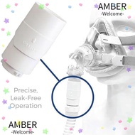 AMBER CPAP Hose Connector, Nasal  Therapy CPAP Tube Adapter, Accessories Cleaning Adult CPAP Tubing 