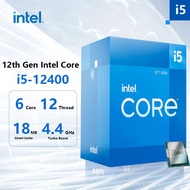 Intel Core i5-12400 Desktop Processor 6-Core 12-Thread CPU 10NM L3=18M 65W LGA 1700 PC Processor