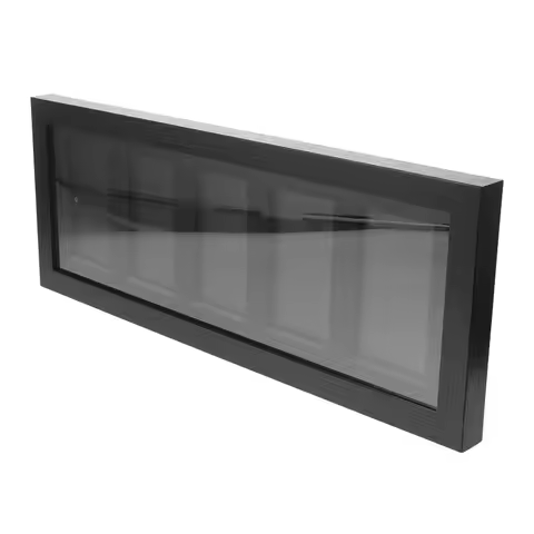 5-Grid Wall Mounted Trading Card Display Frame for Game Cards Baseball Basketball Soccer Football Ho