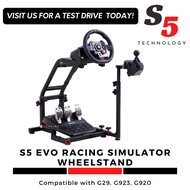 S5 EVO Racing Simulator Wheelstand for G27 G29 G923 T300RS T500RS FANATEC / Racing Wheel stand / SIM
