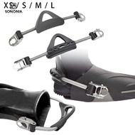 SONONIA 2Pcs Scuba Diving Fin Straps, Fin Spring Heel Strap Portable Spring Straps Quick Release Buc