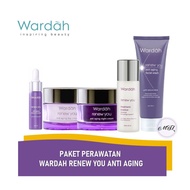 Paket Lengkap Wardah Renew You Anti Aging Original BPOM / Wardah