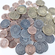 Board Game Accessories BRASS token Zinc Alloy Metal token Chip Mark